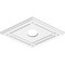 Ekena Millwork Diamond Architectural Grade PVC Ceiling Medallion, 18"W x 12"H x 3"ID x 6 1/4"C x 1"P, One-Piece CMP18X12DD-03000 - alternate 2